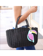 Black handbag Pelican 