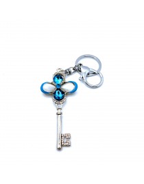 Přívěsek modrý klíč