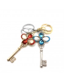 Key chain blue key