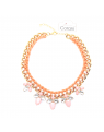 Pink necklace Corani